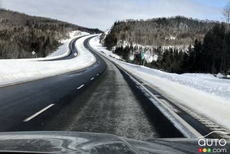 Dans la réserve faunique (alias le parc) des Laurentides